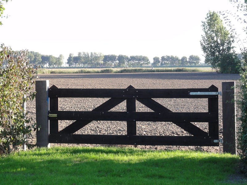 Landhek op maat